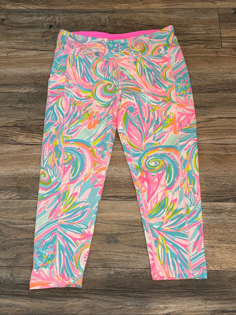 Lilly Pulitzer Pink Multicolor Leggings